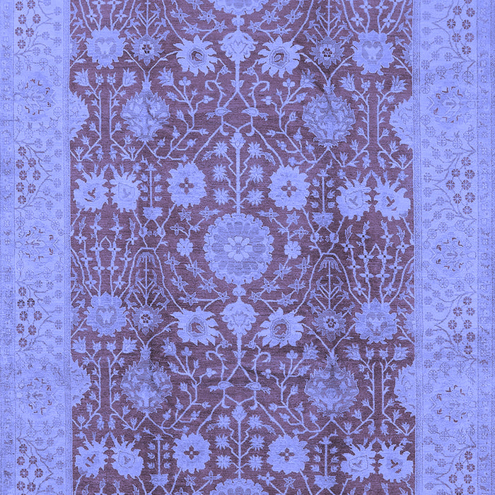 Oriental Blue Industrial Rug, urb3045blu