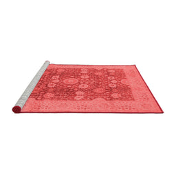 Industrial Red Washable Rugs