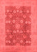 Oriental Red Industrial Area Rugs