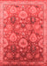 Oriental Red Industrial Area Rugs