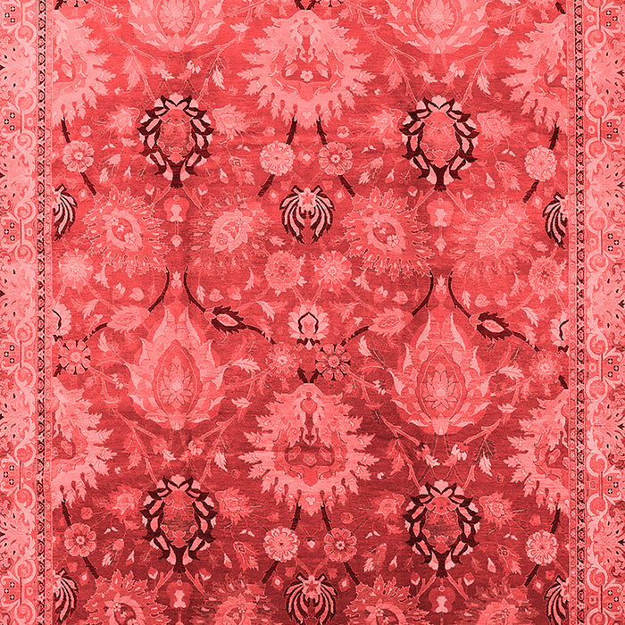 Oriental Red Industrial Area Rugs