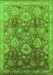 Oriental Green Industrial Rug, urb3046grn