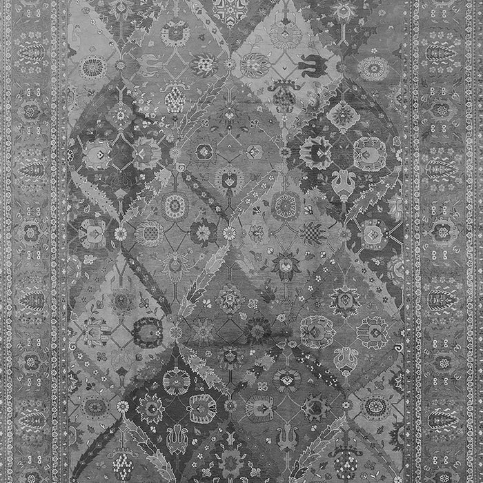 Oriental Gray Industrial Rug, urb3047gry