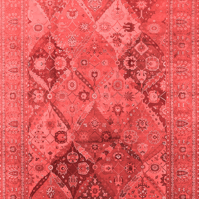 Oriental Red Industrial Area Rugs