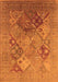 Oriental Orange Industrial Rug, urb3047org