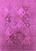 Machine Washable Oriental Purple Industrial Area Rugs, wshurb3047pur