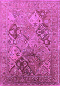 Oriental Purple Industrial Rug, urb3047pur