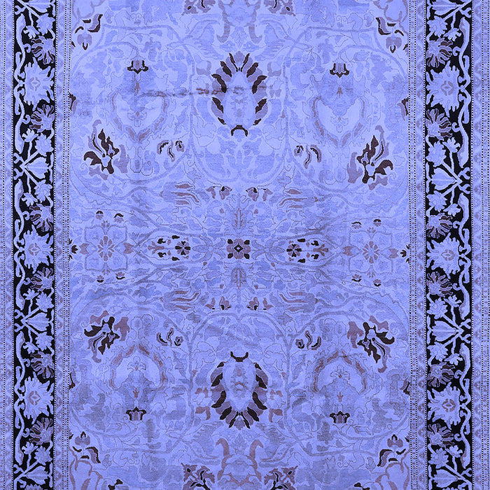 Oriental Blue Industrial Rug, urb3048blu
