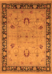 Oriental Orange Industrial Rug, urb3048org