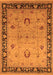 Oriental Orange Industrial Rug, urb3048org