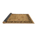 Sideview of Oriental Brown Industrial Rug, urb3048brn