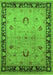 Oriental Green Industrial Rug, urb3048grn