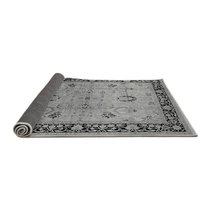 Sideview of Oriental Gray Industrial Rug, urb3048gry