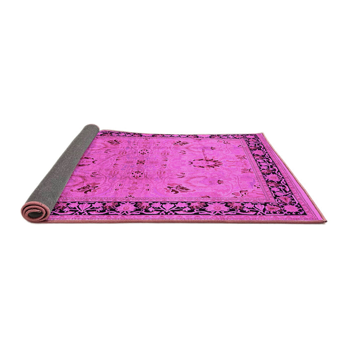 Sideview of Oriental Pink Industrial Rug, urb3048pnk