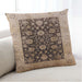 Lifestyle Image of Mid-Century Modern Urban Square Sangria Brown Throw Pillow, 18 inch by 18 inch, pwurb3049