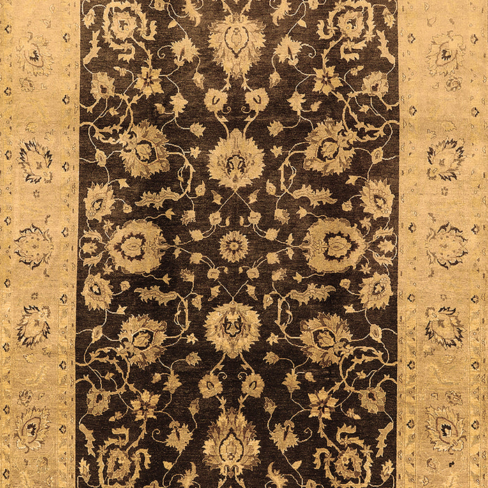 Oriental Brown Industrial Rug, urb3049brn