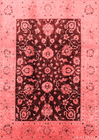 Oriental Red Industrial Rug, urb3049red