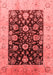 Oriental Red Industrial Area Rugs