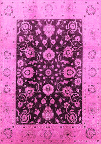 Oriental Pink Industrial Rug, urb3049pnk