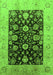 Oriental Green Industrial Rug, urb3049grn