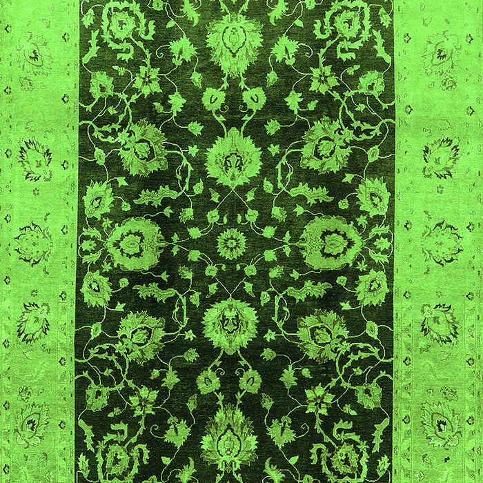 Oriental Green Industrial Rug, urb3049grn