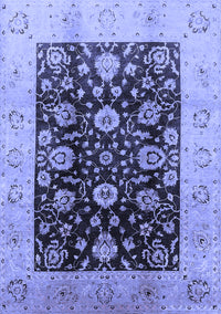 Oriental Blue Industrial Rug, urb3049blu