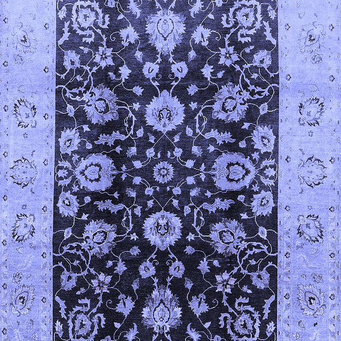 Oriental Blue Industrial Rug, urb3049blu