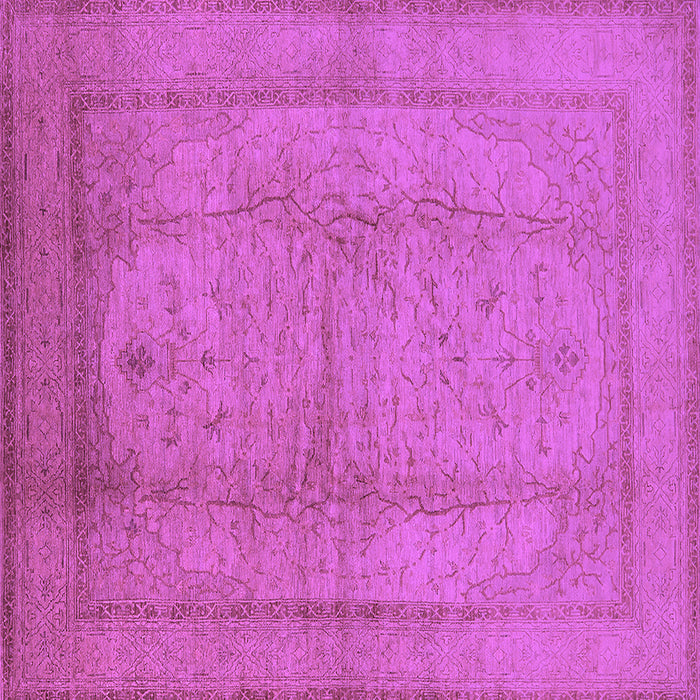 Square Oriental Purple Industrial Rug, urb3050pur