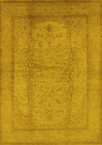 Oriental Yellow Industrial Rug, urb3050yw