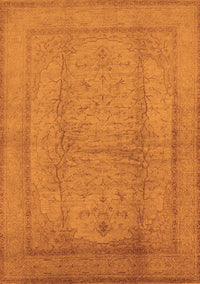 Oriental Orange Industrial Rug, urb3050org