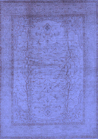 Oriental Blue Industrial Rug, urb3050blu