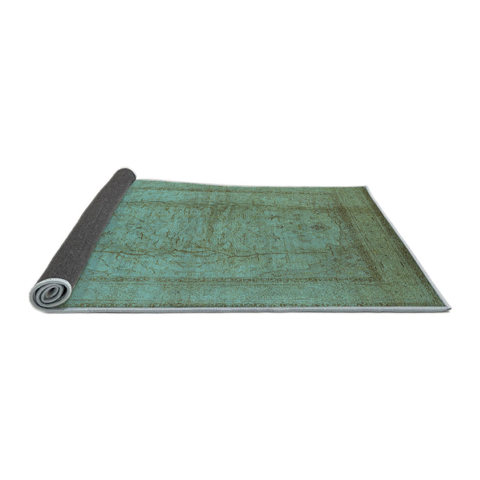 Sideview of Oriental Light Blue Industrial Rug, urb3050lblu