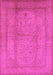 Oriental Pink Industrial Rug, urb3051pnk