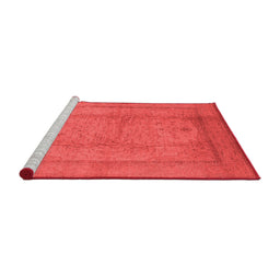Industrial Red Washable Rugs