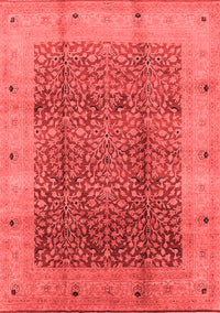 Oriental Red Industrial Rug, urb3052red