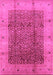 Oriental Pink Industrial Rug, urb3052pnk