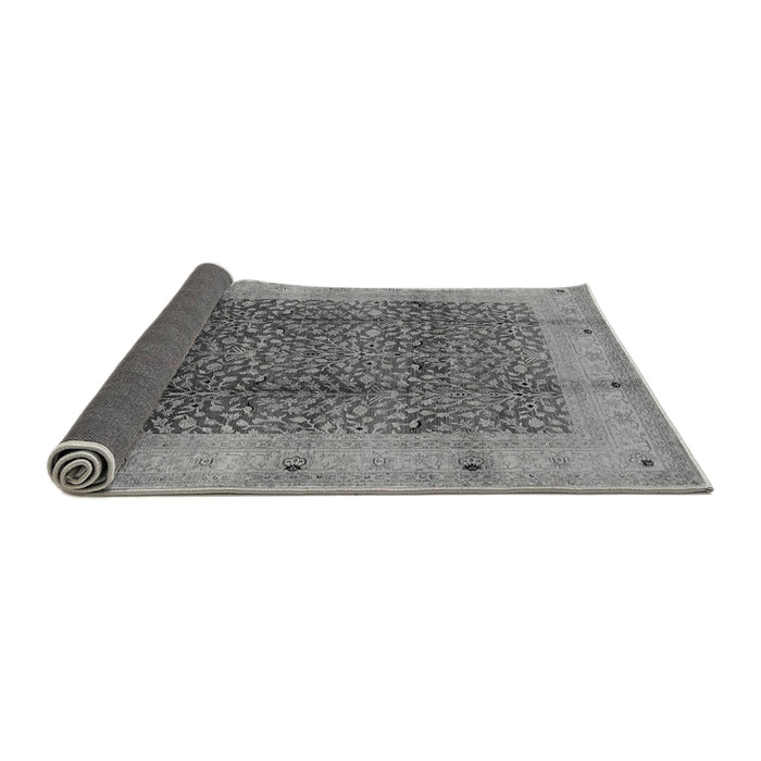 Sideview of Oriental Gray Industrial Rug, urb3052gry