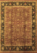 Oriental Brown Industrial Rug, urb3053brn