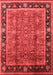 Oriental Red Industrial Area Rugs