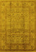 Oriental Yellow Industrial Rug, urb3054yw