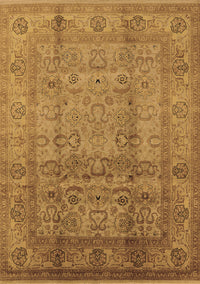 Oriental Brown Industrial Rug, urb3054brn