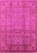 Oriental Pink Industrial Rug, urb3054pnk