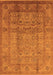 Oriental Orange Industrial Rug, urb3054org