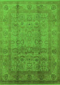 Oriental Green Industrial Rug, urb3054grn