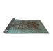 Sideview of Oriental Light Blue Industrial Rug, urb3055lblu