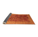 Sideview of Oriental Orange Industrial Rug, urb3055org