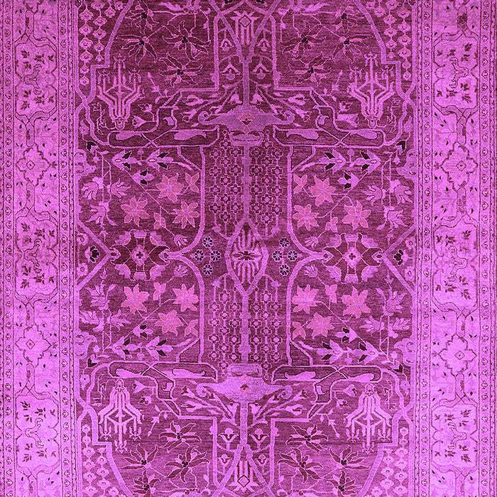 Machine Washable Oriental Purple Industrial Area Rugs, wshurb3055pur