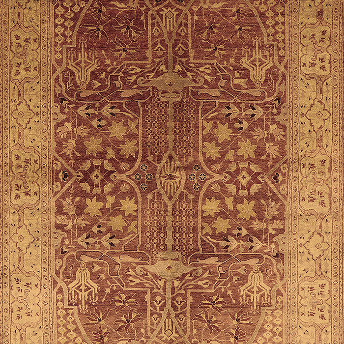 Oriental Brown Industrial Rug, urb3055brn