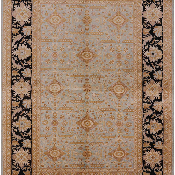 Mid-Century Modern Camel Brown Oriental Rug, urb3056