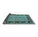 Sideview of Oriental Light Blue Industrial Rug, urb3056lblu